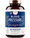 Blood Pressure Support Supplement Vegan - with Green Tea, Hibiscus - High-Potency Windsor Botanicals Cardiovascular Health Vitamin, Mineral and Naturals Formula - 3 Month Supply, 90 Vegan Capsules