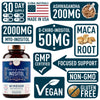 Inositol PCOS Support for Women - Myo and D-Chiro Ovarian Supplement for Symptom Relief, Mood, Fertility, and Weight Control by Windsor Botanicals - With, Ashwagandha, and Maca - 30-Day 120 Vegan Caps