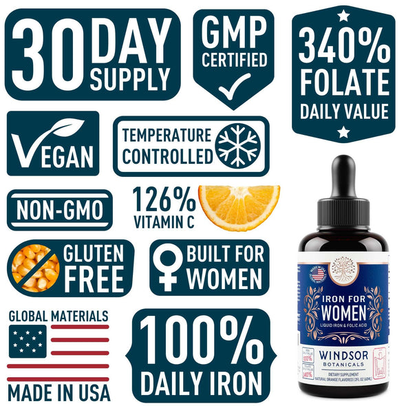 Liquid-Iron-Supplement-for-Women-Windsor-Botanicals-Folic-Acid-Vitamin-C-Iron-Supplement-for-Anemia-Menstruation-and-Pregnancy-Support-Vegan-Gluten-Free-Non-GMO-Orange-Flavor-30-Days-2oz