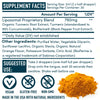 Liquid Turmeric with Black Pepper Curcumin - Windsor Botanicals Bioavailability Enhanced Tincture Supplement - Curcumin with Bioperine Body and Brain Support Drops - Orange Flavor, Vegan - 2oz